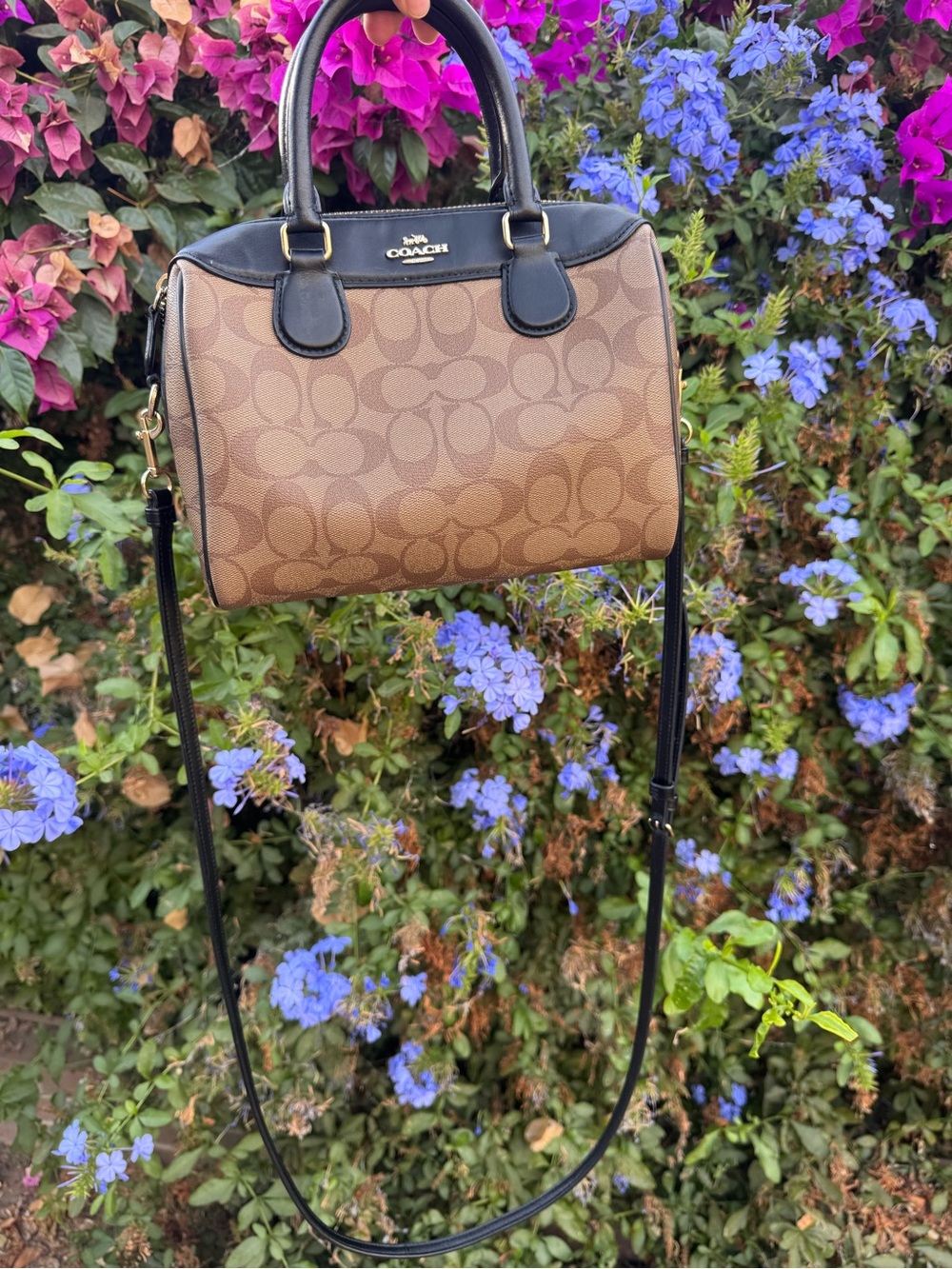 Coach Mini Bennett Satchel in Signature Canvas